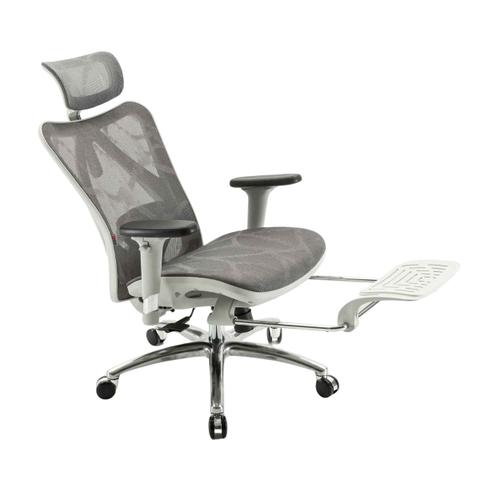 Sihoo M57 Ergonomic Office Chair with Footrest - Grey Frame