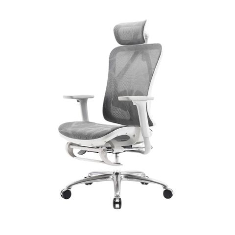Sihoo M57 Pro Ergonomic Office Chair with Footrest - Grey