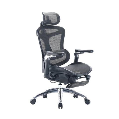 Sihoo A3 Doro C300 Pro Ergonomic Office Chair with Footrest - Black