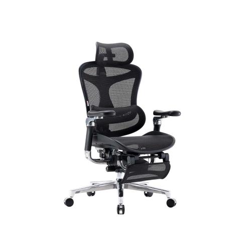 Sihoo Doro C500 Ergonomic Office Chair with Footrest - Black