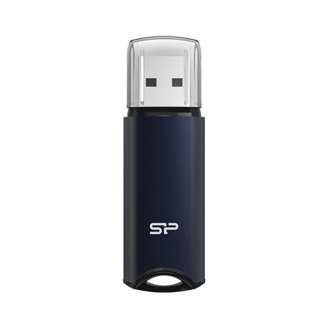 Silicon Power Marvel M02 64GB USB Flash Drive - Blue