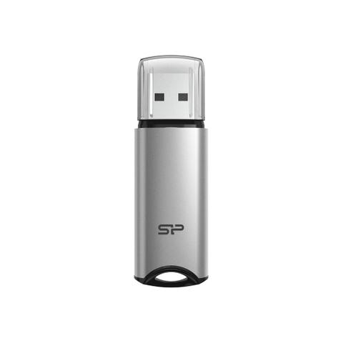 Silicon Power Marvel M02 128GB USB Flash Drive - Silver