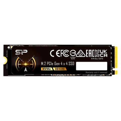 Silicon Power US75 4TB PCIe 4.0 NVMe M.2 SSD - SZ04KGBP44US7505AU