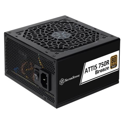 SilverStone ATTIS 750R 750W 80+ Bronze ATX 3.1 Non-Modular Power Supply -