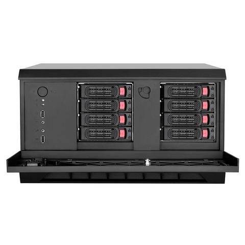 SilverStone CS381 Micro-ATX NAS Case - Black