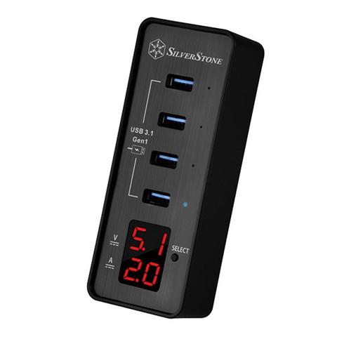 SilverStone EP03 V2 4-Port USB 3.0 Smart Hub