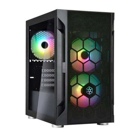 SilverStone FARA H1M Pro Tempered Glass ARGB Micro-ATX Case