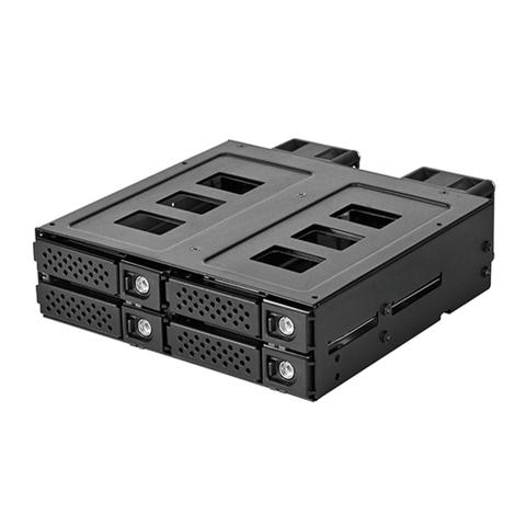 SilverStone FS204B-US Device Bay to 4U.2 SSD Adapter Cage