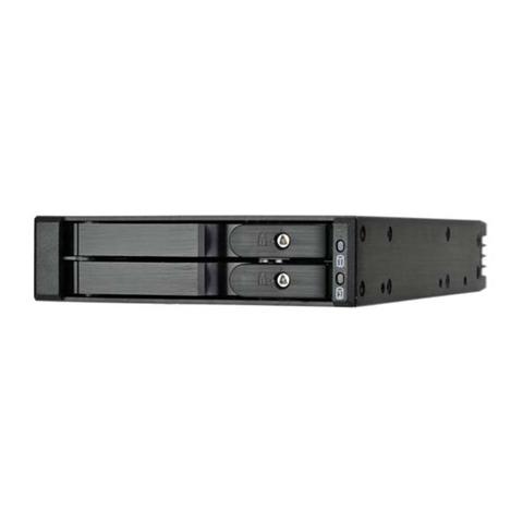SilverStone FS202B v2 3.5" To 2.5" SAS/SATA HDDs Hot Swap Drive Bay