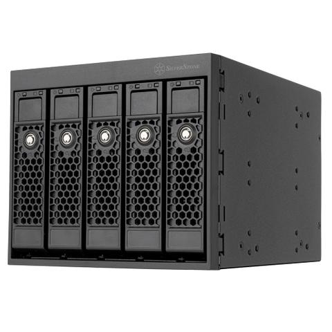 SilverStone FS305B-E SAS-12G Hot-Swap Adapter Cage - Black