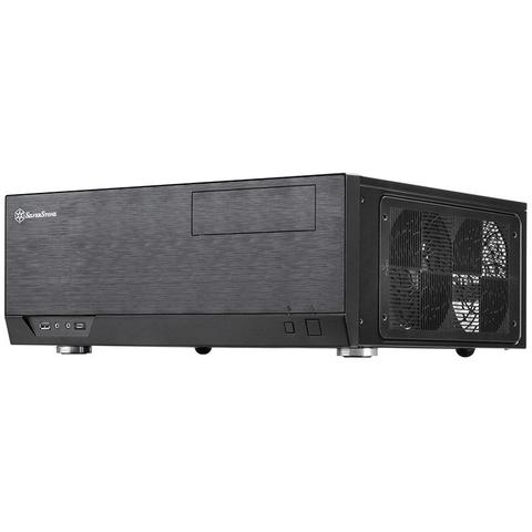 SilverStone Grandia GD09-C USB Type-C HTPC Case - Black (No PSU)