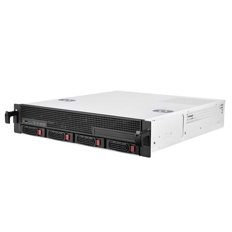 SilverStone RM21-304 2U Rackmount Case - Black
