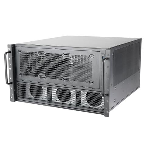 SilverStone RM600 6U Rackmount Chassis with Dual PSU Compatibility