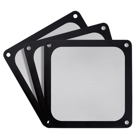 Silverstone 140mm Black Ultra Fine Magnetic Fan Filter - 3 Pack