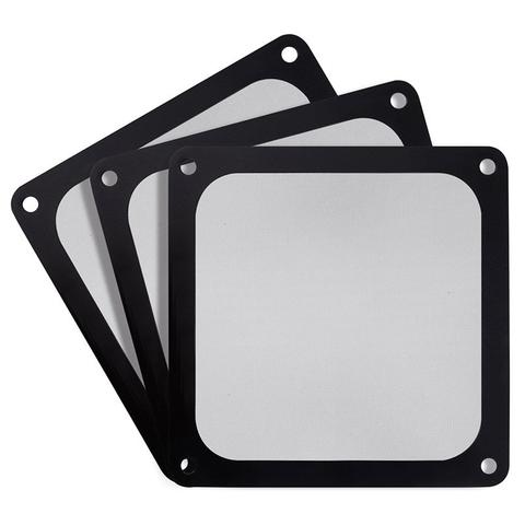 Silverstone 120mm Black Ultra Fine Magnetic Fan Filter - 3 Pack