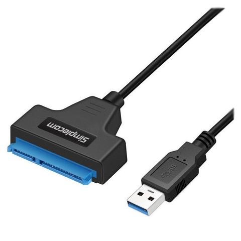 Simplecom 0.5m USB 3.0 to SATA Adapter Cable for 2.5" SSD/HDD