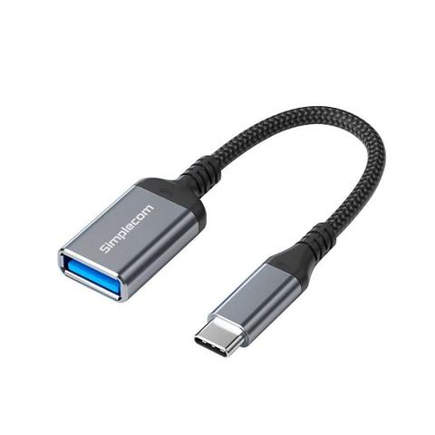 Simplecom CA131 USB-C Male to USB-A Female USB 3.0 OTG Adapter Cable