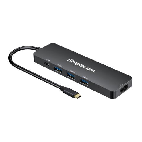 Simplecom CH545 USB-C 5-in-1 Multiport Adapter Docking Station