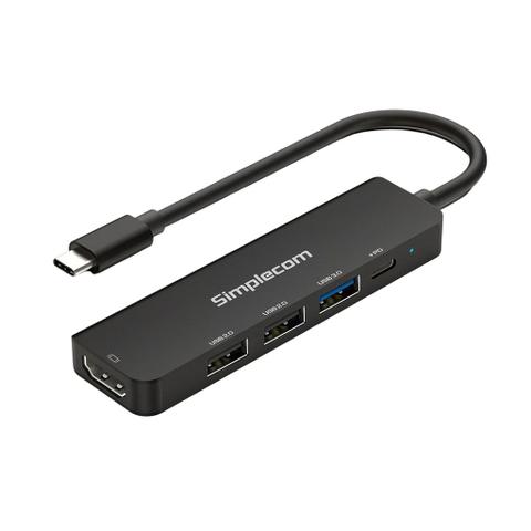 Simplecom CHT550 USB-C 5-in-1 Multiport Docking Station w/ USB Hub PD