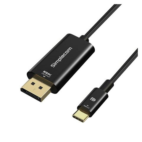 Simplecom DA323 2m USB-C to DisplayPort 1.4 Cable