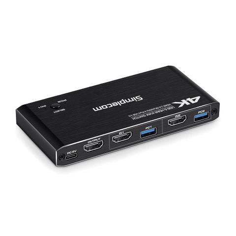 Simplecom KM420 2-Port HDMI + 4-Port USB KVM Switch