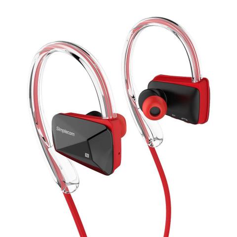 Simplecom NS200 Bluetooth Neckband Sports Headphones with NFC