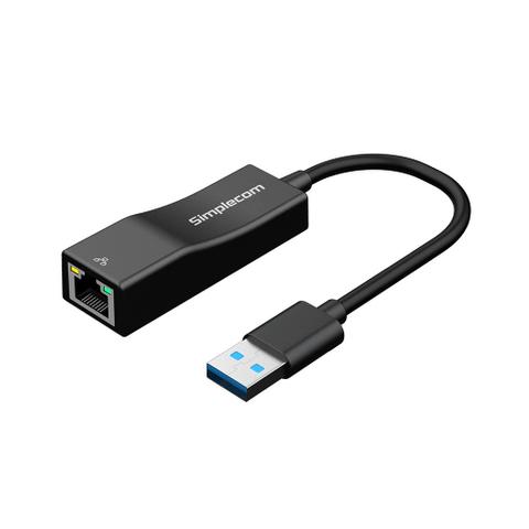 Simplecom NU302 SuperSpeed USB 3.0 to RJ45 Gigabit Ethernet Network Adapter