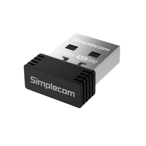 Simplecom NW106 AX300 2.4GHz Wi-Fi 6 USB Wireless Nano Adapter