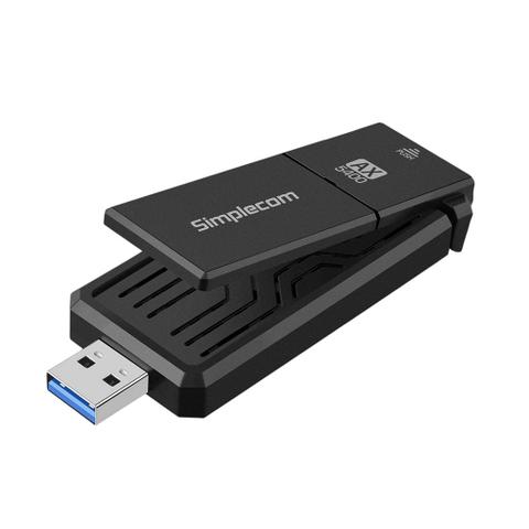 Simplecom NW812v2 AX5400 Tri-Band WiFi 6E USB Adapter