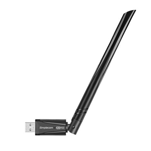 Simplecom NW831 AX900 Dual Band Wi-Fi 6 & Bluetooth 5.3 USB Adapter Combo