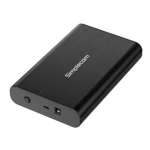 Simplecom SE331 Aluminium 3.5" SATA to USB-C Hard Drive Enclosure