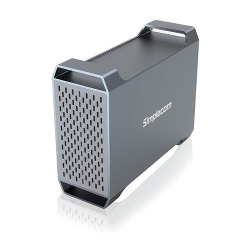 Simplecom SE482 SuperSpeed USB-C Dual Bay 3.5" SATA Hard Drive RAID Enclosure