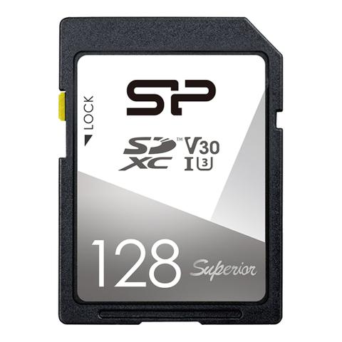 Silicon Power 128GB Superior SDXC U3 UHS-I Memory Card - 100MB/s