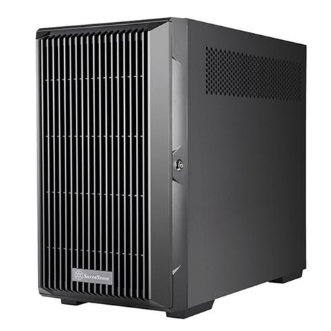 SilverStone CS382 Micro-ATX Case - Black