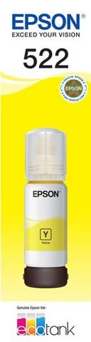 T522 - EcoTank - Yellow Ink Bottle