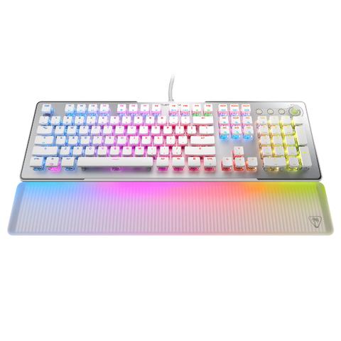 Turtle Beach Vulcan II Max White Mechanical Keyboard - Linear Red Switch