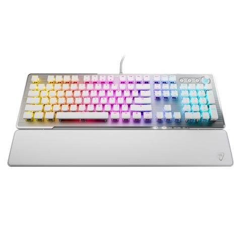 Turtle Beach Vulcan II White Mechanical Keyboard - Linear Red Switch