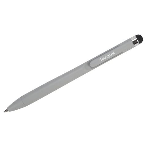 Targus Antimicrobial 2-in-1 Smooth Glide Stylus & Pen - Grey