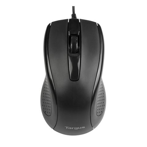 Targus Full-Size Optical Antimicrobial Wired Mouse