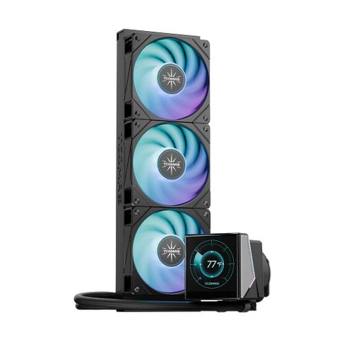TCOMAS WG600 360mm AIO Liquid CPU Cooler - Black