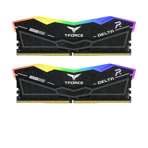 Team Group T-Force Delta RGB 32GB (2x 16GB) DDR5 5200MHz Desktop Memory - Black
