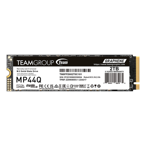 Team MP44Q 2TB M.2 2280 NVMe PCIe 4.0 SSD