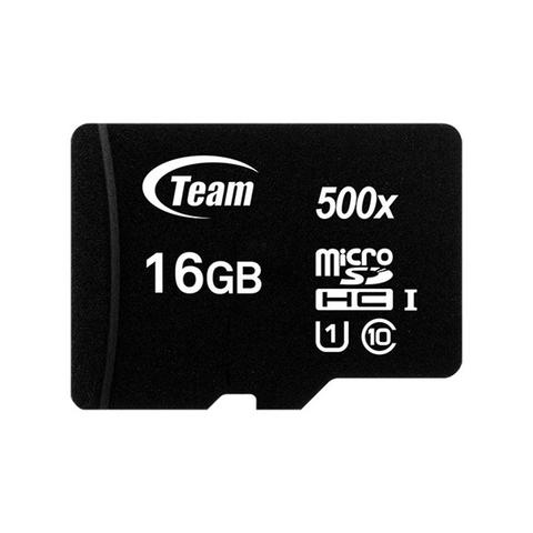 Team SDHC 16GB Class 10 MicroSD Card w/ SD Adapter - TUSDH16GCL10U03