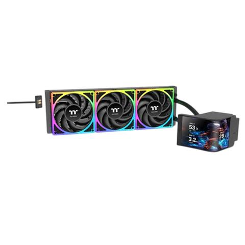 Thermaltake MAGCurve 360 Ultra ARGB with 6.67" Curved AMOLED Display AIO Liquid CPU Cooler