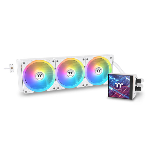 Thermaltake MAGFloe 360 Ultra ARGB Sync AIO Liquid CPU Cooler - Snow Edition