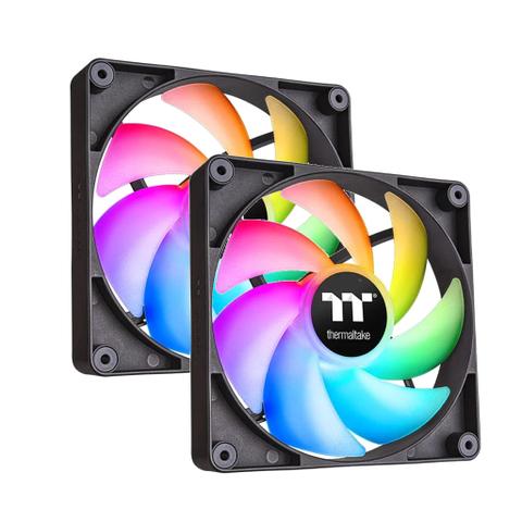 Thermaltake CT140 140mm ARGB Sync Performance PWM Fan Black Edition - 2 Pack