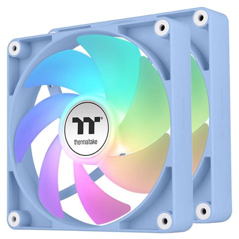 Thermaltake CT140 140mm ARGB Sync Performance PWM Fan Hydrangea Blue Edition - 2 Pack