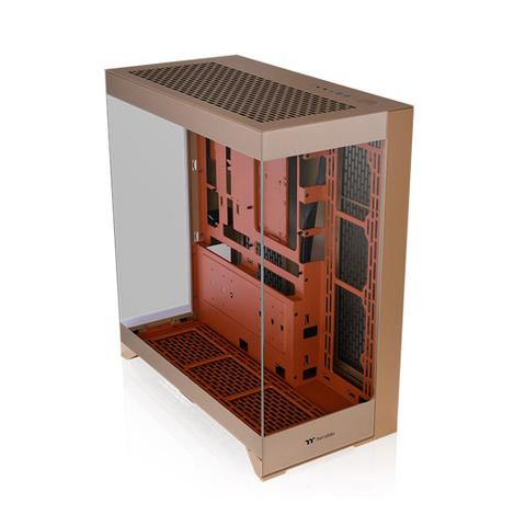 Thermaltake CTE E550 Tempered Glass Dual Chamber Mid Tower Case - Gravel Sand