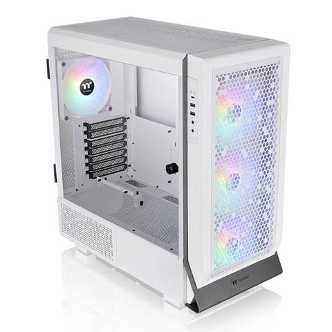 Thermaltake Ceres 500 TG ARGB Tempered Glass Mid-Tower E-ATX Case - Snow