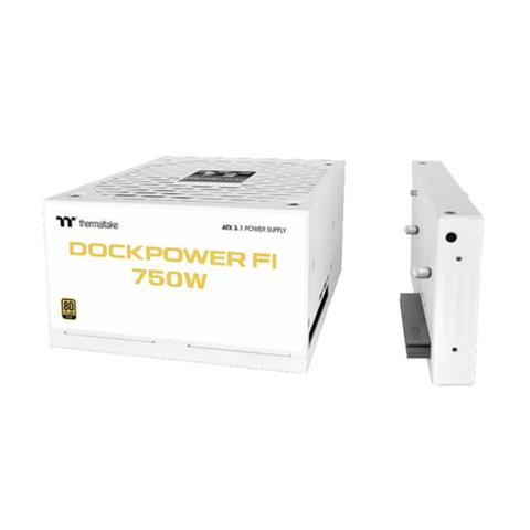 Thermaltake Dockpower FI Snow 750W 80+ Gold PCIe 5.1 ATX 3.1 Fully Modular Power Supply